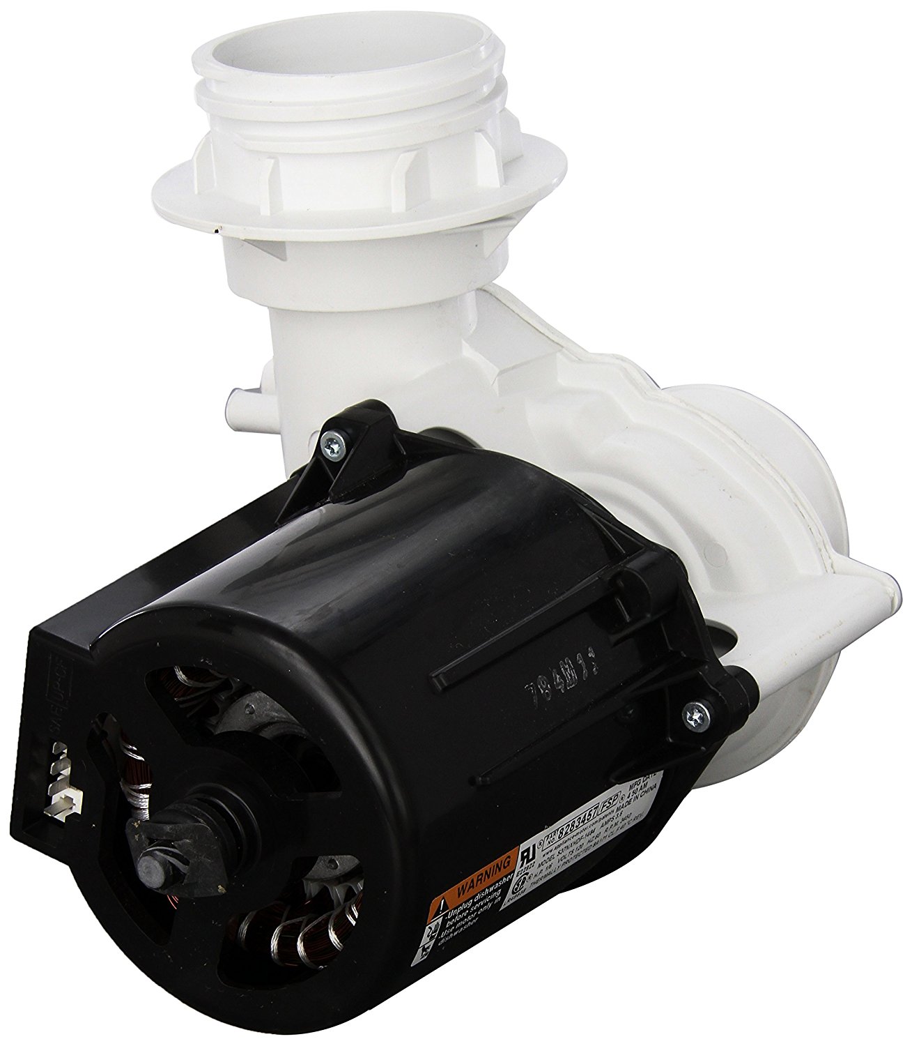 WPW10247394 Whirlpool Dishwasher Circulation Motor Assembly W10247394